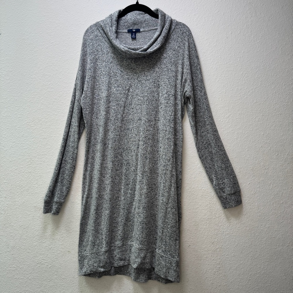 GAP Gray Cowl Neck Sweater